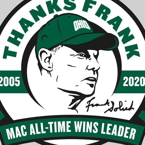 Ohio University Frank Solich Commemorative Logo