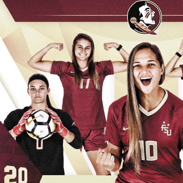 Florida State University Women's Soccer Poster