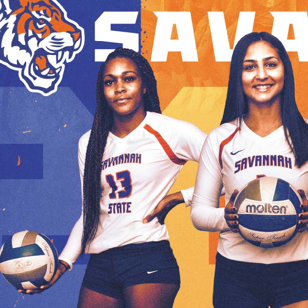 Savannah State University Volleyball Poster