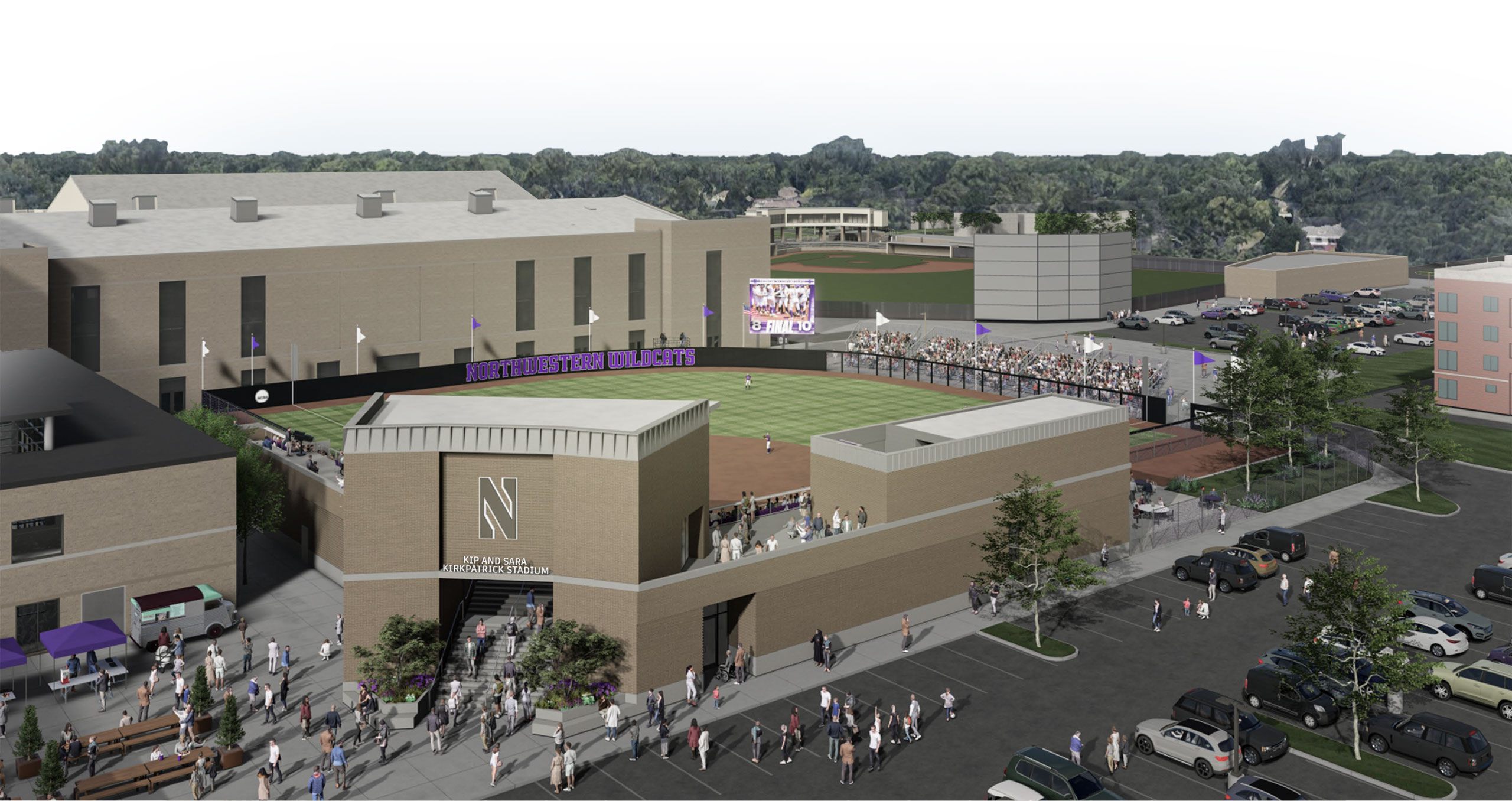 rendering of stadium