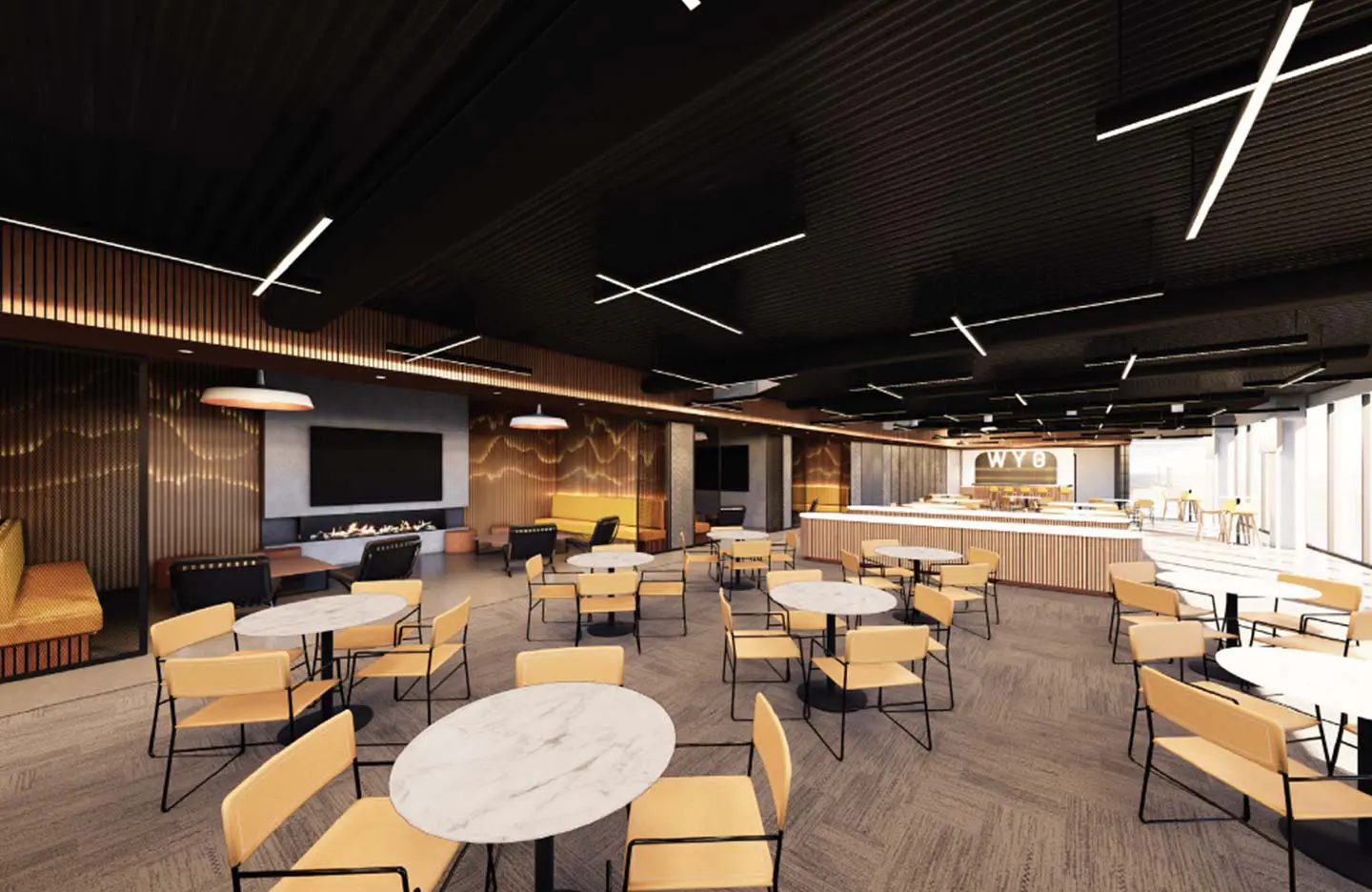 New Premium Club Area (1/4) conceptual rendering