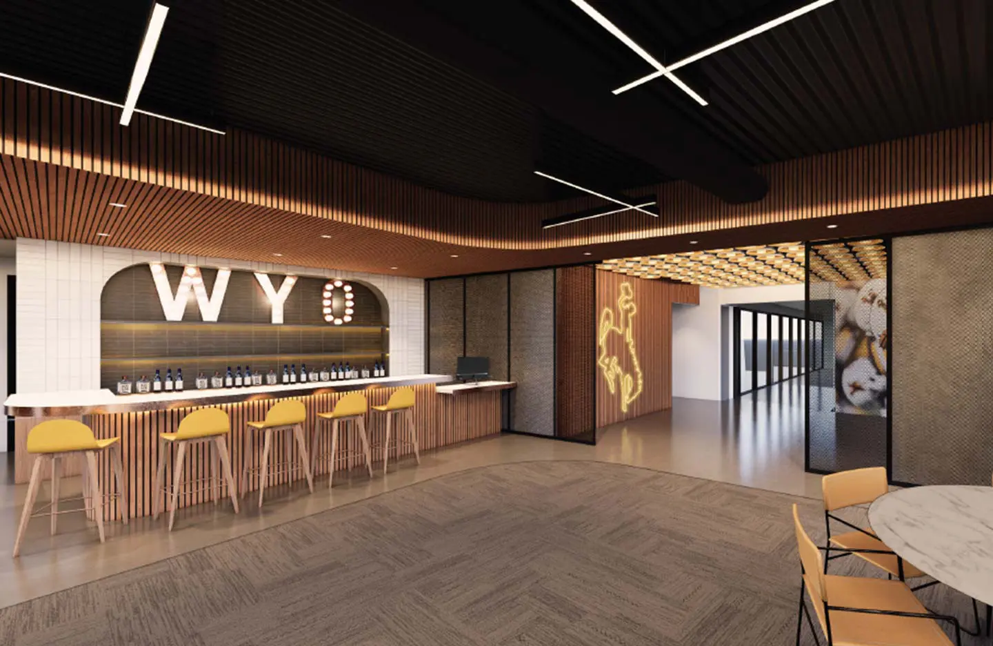 New Premium Club Area (3/4) conceptual rendering