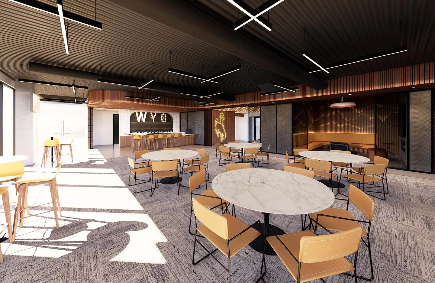 New Premium Club Area (4/4) conceptual rendering