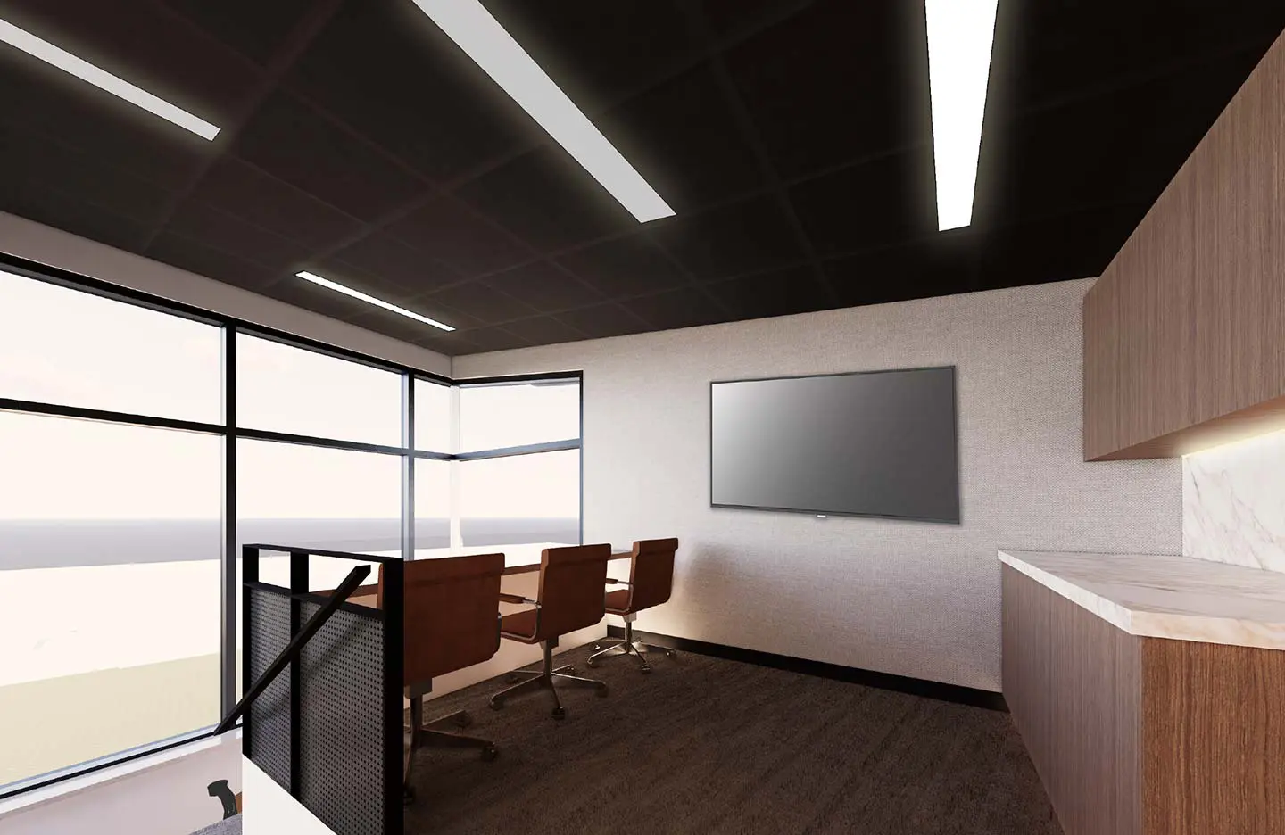 State of the Art Media and Broadcast Center (2/2) conceptual rendering